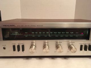 1980’s Realistic STA - 430 Stereo Receiver - - Silver Face 4