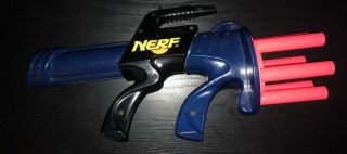Vtg Nerf Arrow - Storm 1993 Gatling Gun Dart Missile Blaster Kenner Firing Toy
