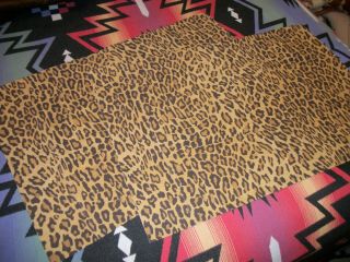 2 Ralph Lauren Aragon Standard Pillowcases Leopard Vtg Blue Label