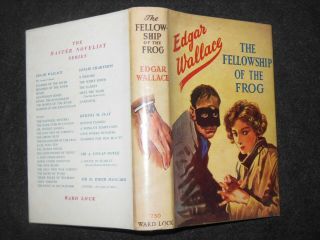EDGAR WALLACE; Fellowship of the Frog (1961) Crime Fiction,  Novel,  Elk Series 1 2