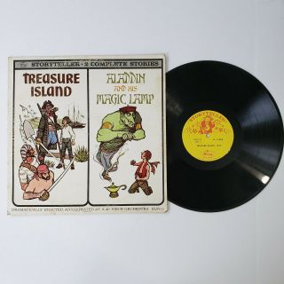 Vintage 1960 ' s MERCURY STORYTELLER - Treasure Island/Aladdin - LP album/record - VG/VG 2