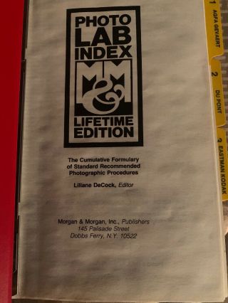photo lab index m&m lifetime edition 2