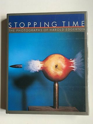 Harold Edgerton Stopping Time Signed 1st Edition Flash Camera Art Photography