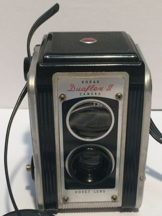 Vintage Kodak Duaflex Ii Camera Very In & Out