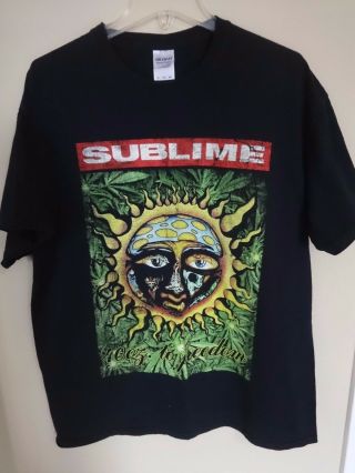 Vintage Sublime - Band Graphic Printed 40 Oz To Freedom T - Shirt Men Xl
