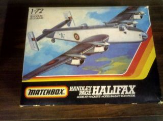 Vintage Matchbox 1/72 Handley Page Halifax