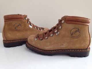 Vintage Made In Germany Lowa Hiking Women Boots Size N 5