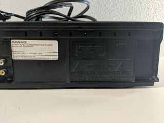 Magnavox DVD & VCR Combo DVD Player / 4 HEAD VHS VCR Recorder DV220MW9 8