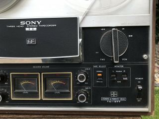 Vintage Sony Reel to Reel Tape Player No.  27965 Model TC377 4