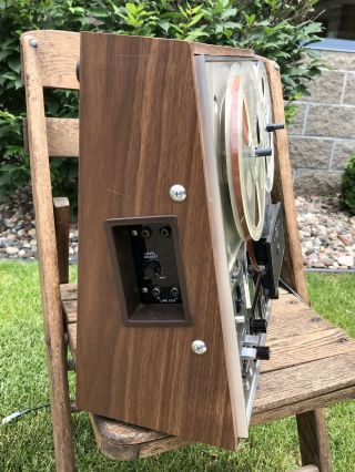 Vintage Sony Reel to Reel Tape Player No.  27965 Model TC377 5
