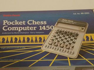 Pocket Chess Computer - 1450 - Radio Shack,  Vintage