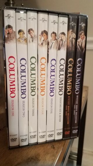 Columbo: The Complete Series (dvd,  2012,  34 - Disc Set) Opened Vintage Tv Show