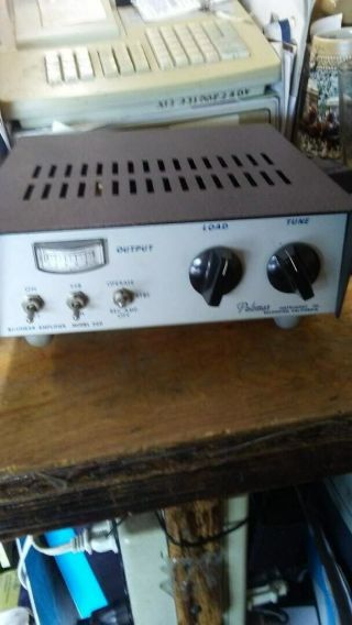Palomar Model 200 10m Amplifier Unteseted Powers On No Way To Test