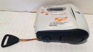 Vintage Sony NetMD SportsWalkman MZ - S1 Portable Minidisc Player Recorder 5