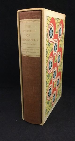 The Histories Of Herodotus Of Halicarnassus Limited Editions Club 1076/1500 Sign