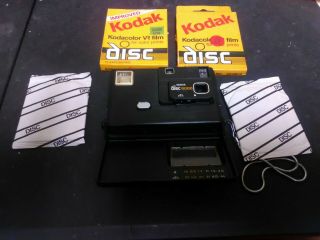 Kodak Disc 6000 With Kodacolor Vr Film And Case
