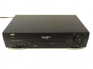 Jvc Hr - S3800u Vhs Et Plug And Play Video Cassette Recorder Vcr No Remote