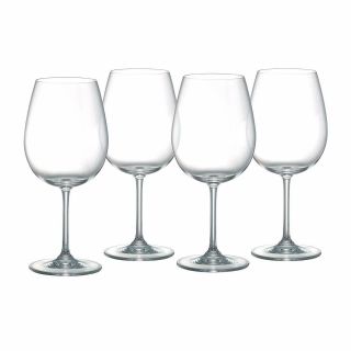 Marquis By Waterford Vintage Full Body Red Wine Glasses,  Set Of 4 Bad Box