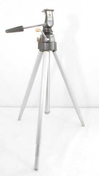 Vintage Davidson Optronics Star - D Camera Tripod silver 2