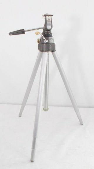 Vintage Davidson Optronics Star - D Camera Tripod silver 3