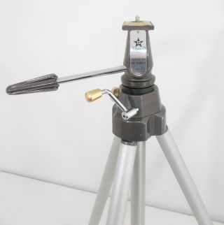 Vintage Davidson Optronics Star - D Camera Tripod silver 4