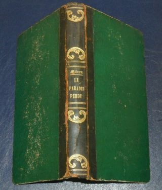1841 Milton Paradise Lost Epic Poetry,  Temptation,  Fall Of Man Literary Classics