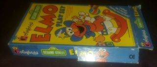 Vintage 1992 Elmo Play set Colorforms EXC Sesame Street 756 3
