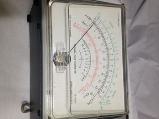 Vintage Heathkit VTVM IM - 13 Vacuum Tube Voltmeter TURNS ON - No Probes 2