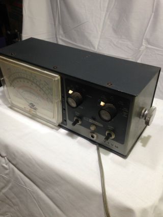 Vintage Heathkit VTVM IM - 13 Vacuum Tube Voltmeter TURNS ON - No Probes 3