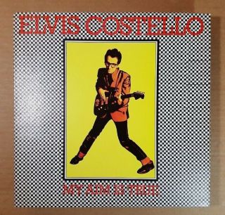 Elvis Costello My Aim Is True Orig Vintage 1977 Columbia Us Label Dg - Lp