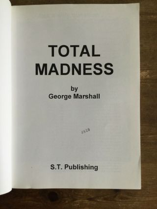 total madness George Marshall skinheads ska First Edition Suggs nutty boys 2