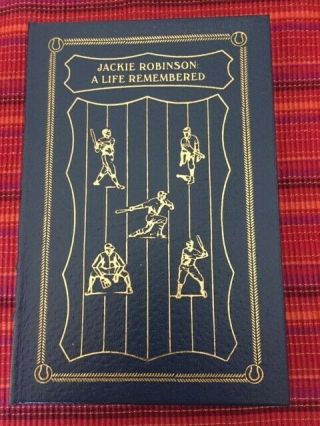 Easton Press Jackie Robinson A Life Remembered By Maury Allen Leather Bound