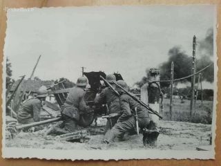 Ww2 Photo German Anti - Tank Weapon Team