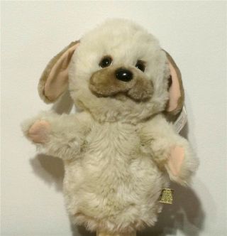 Vintage Applause Little Beggar Dog Hand Puppet 1985 Stuffed Animal