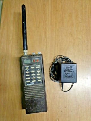 Vintage Uniden Bearcat 10 Band 10 Channel Portable Police Scanner Radio