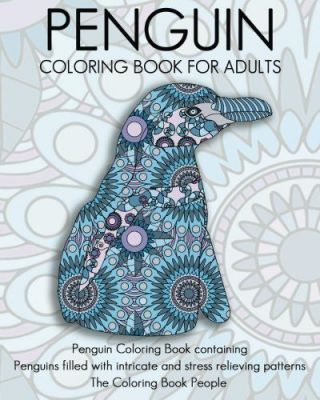 Penguin Coloring Book For Adults & 24 Colouring Pencils 9781532714429