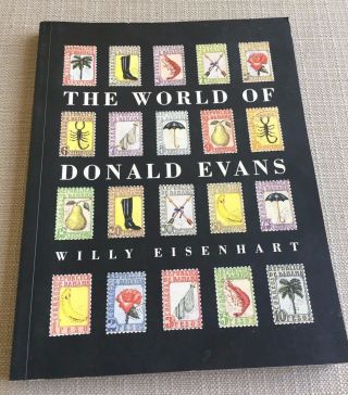 The World Of Donald Evans Willy Eisenhart World Postage Stamps Creative Art Book