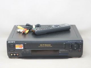 Sony Slv - N50 Vcr Vhs Player/recorder Great