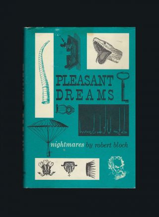 Pleasant Dreams - Nightmares Robert Bloch Arkham House Hc Limited Ed Book 1960