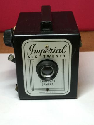 Vintage Imperial Six - Twenty Snapshot Camera Made In U.  S.  A.