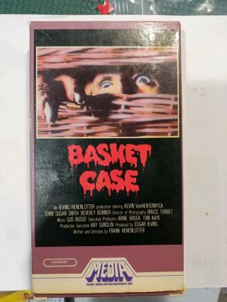 Basket Case Vintage Horror Vhs Media Home Entertainment 1983