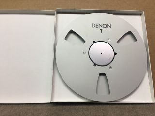 Denon Nab 10.  5 " Inch Metal Reel For 1/4 " Tape Custom Made