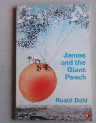 Roald Dahl James And The Giant Peach Puffin 1973 Pb