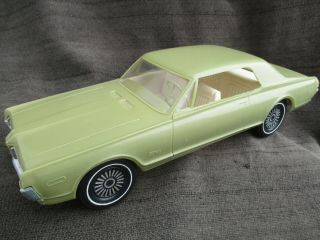 Old Vintage 1967 Mercury Cougar Toy Car Model Or Dealer Promo ? 10 & 1/2 Inches