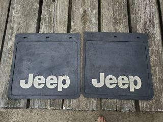 Vintage Nos Jeep Mud Flaps Wagoneer ?