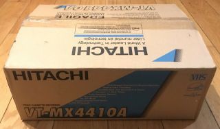 Hitachi Vt - Mx4410a 4 - Head Vhs Vcr: Open Box