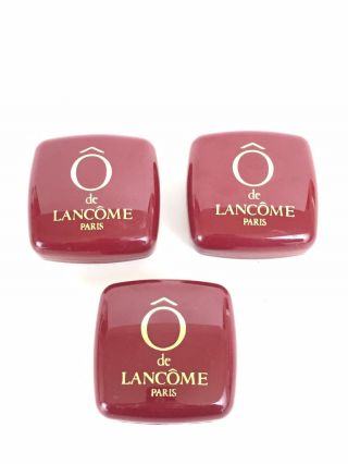 Set Of 3 O De Lancome Paris Perfume Savon Sofitel Soap True Vintage 50g Italy