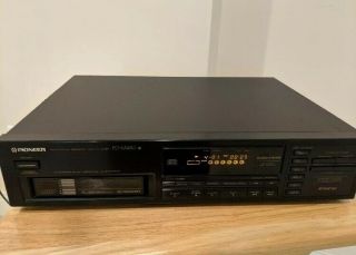 Vintage Pioneer Pd - M430 6 - Disc Cd Player Complete - -