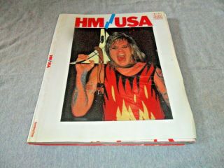 Book/vintage Hm/usa 1985 127 Pages {heavy Metal}