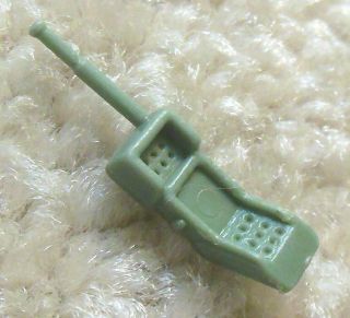 Vintage 1984 GI Joe - Green WALKIE TALKIE Phone - Cobra FIREFLY Figure 3